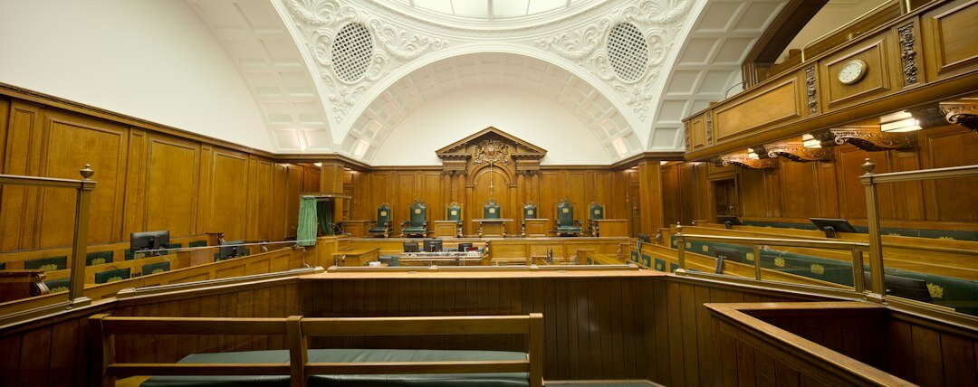 court hearing business
