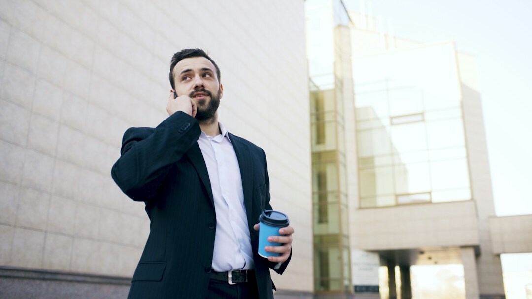 shocked businessman